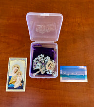 Load image into Gallery viewer, Aquamarine Amethyst Rosary